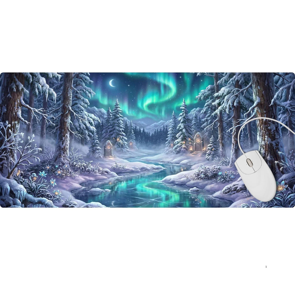 The Enchanted Winter Desk Pad