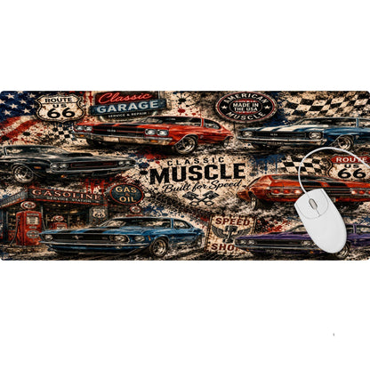 Classic Muscle Cars Desk Pad