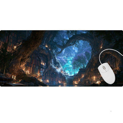 The Enchanted Bookcase Desk Pad