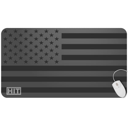 Grey American Flag