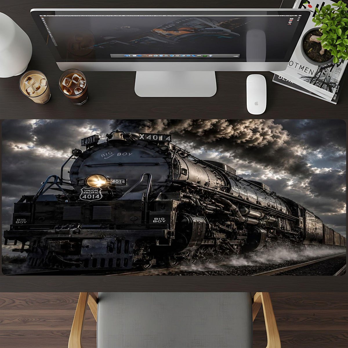 Union Pacific Big Boy Train Desk Pad