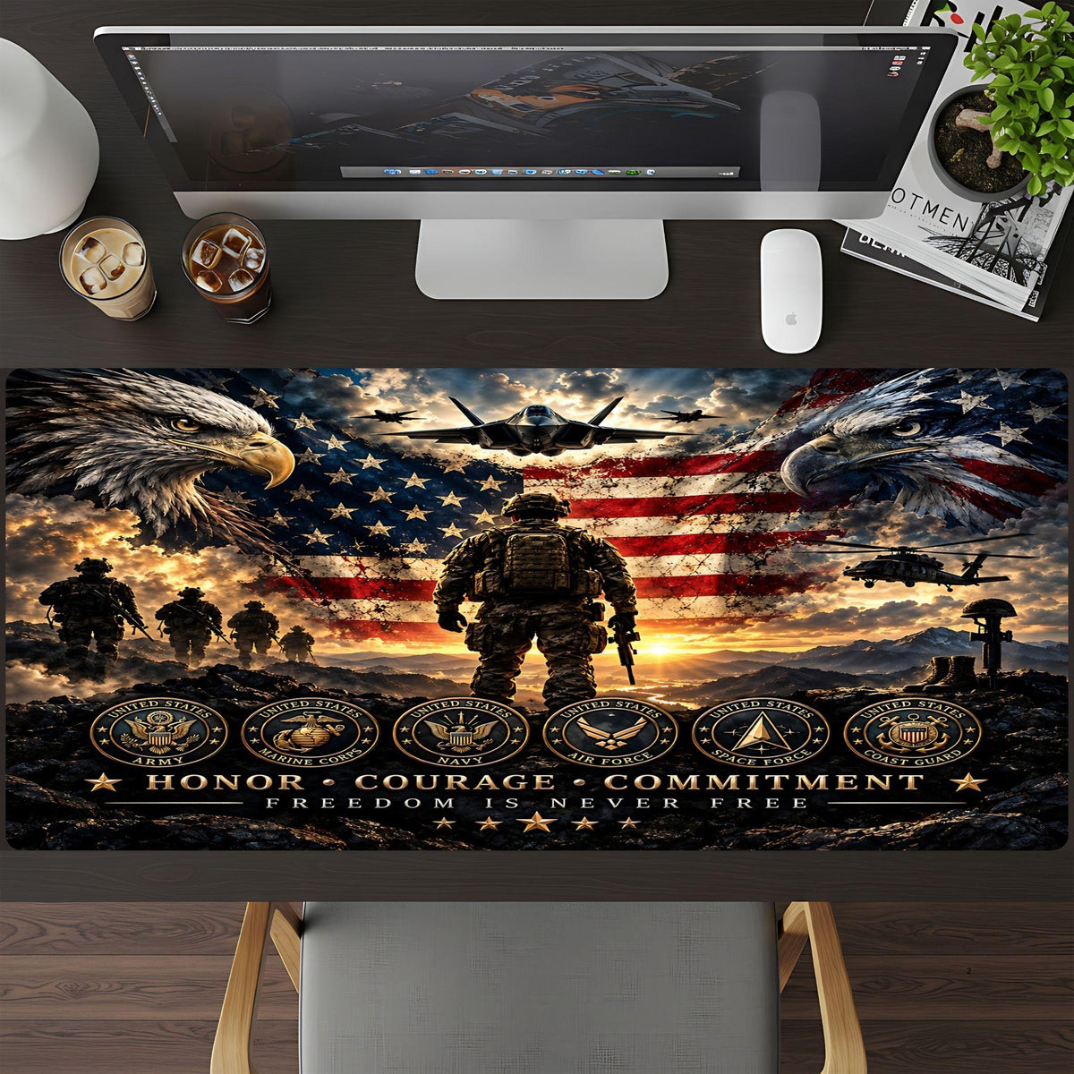 The Ultimate Military Desk Pad