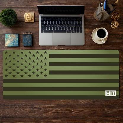 Green American Flag