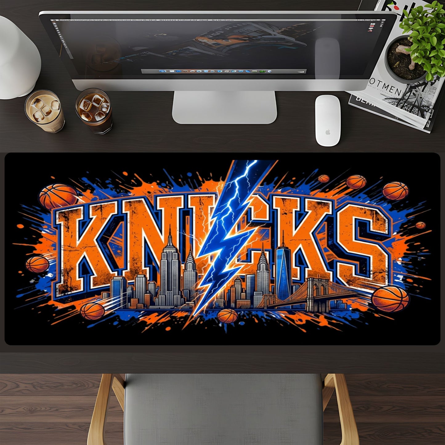 Knicks Art Desk Pad