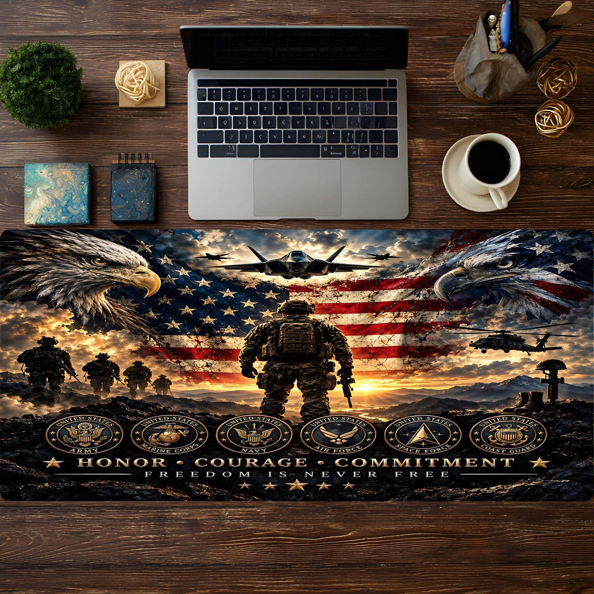 The Ultimate Military Desk Pad