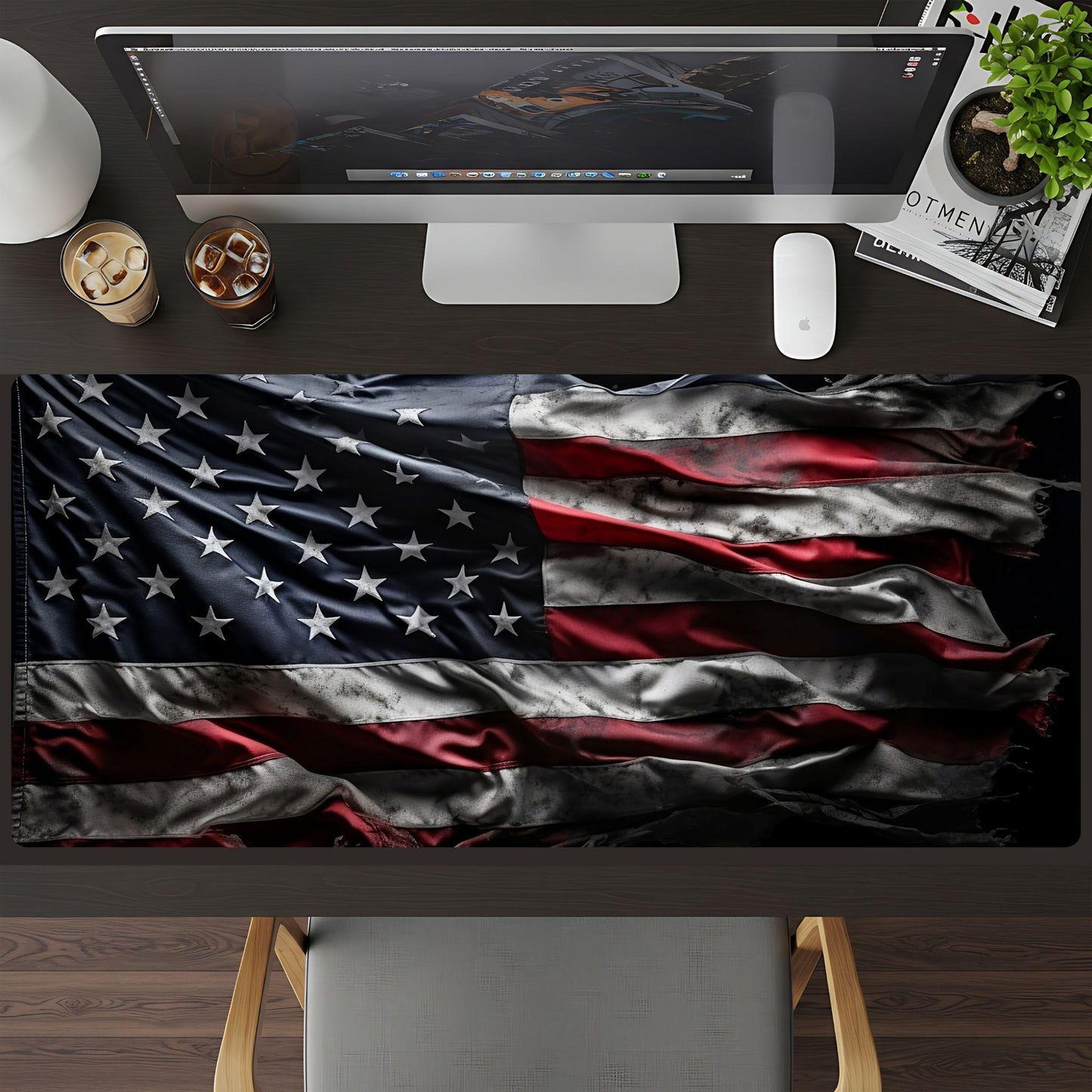 3d Distressed American Flag - HEYITSTRENDY