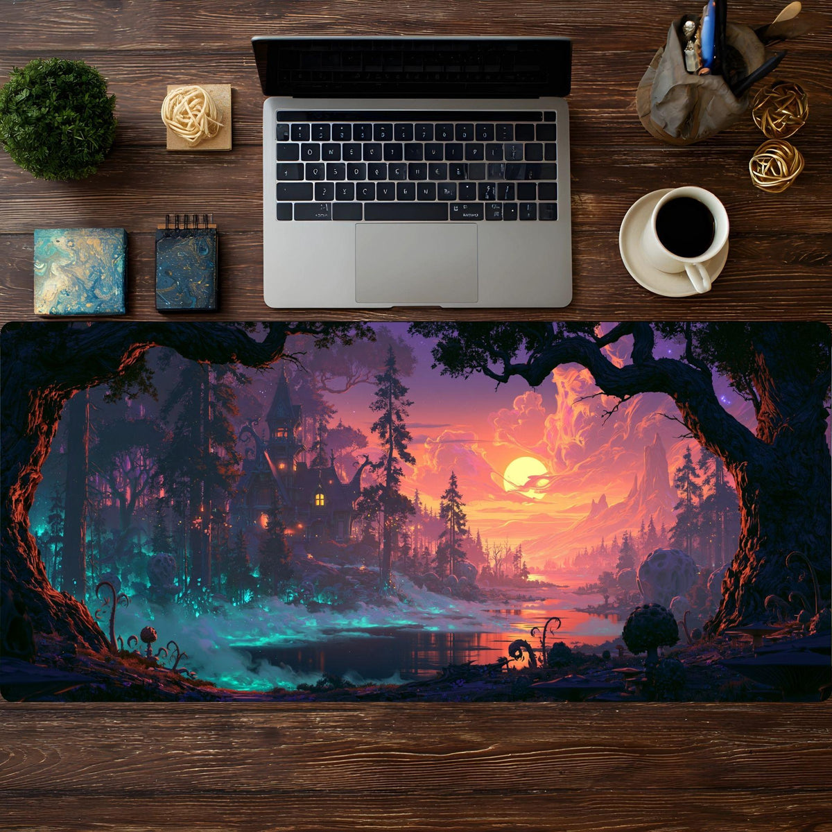 The Enchanted Castle Desk Pad