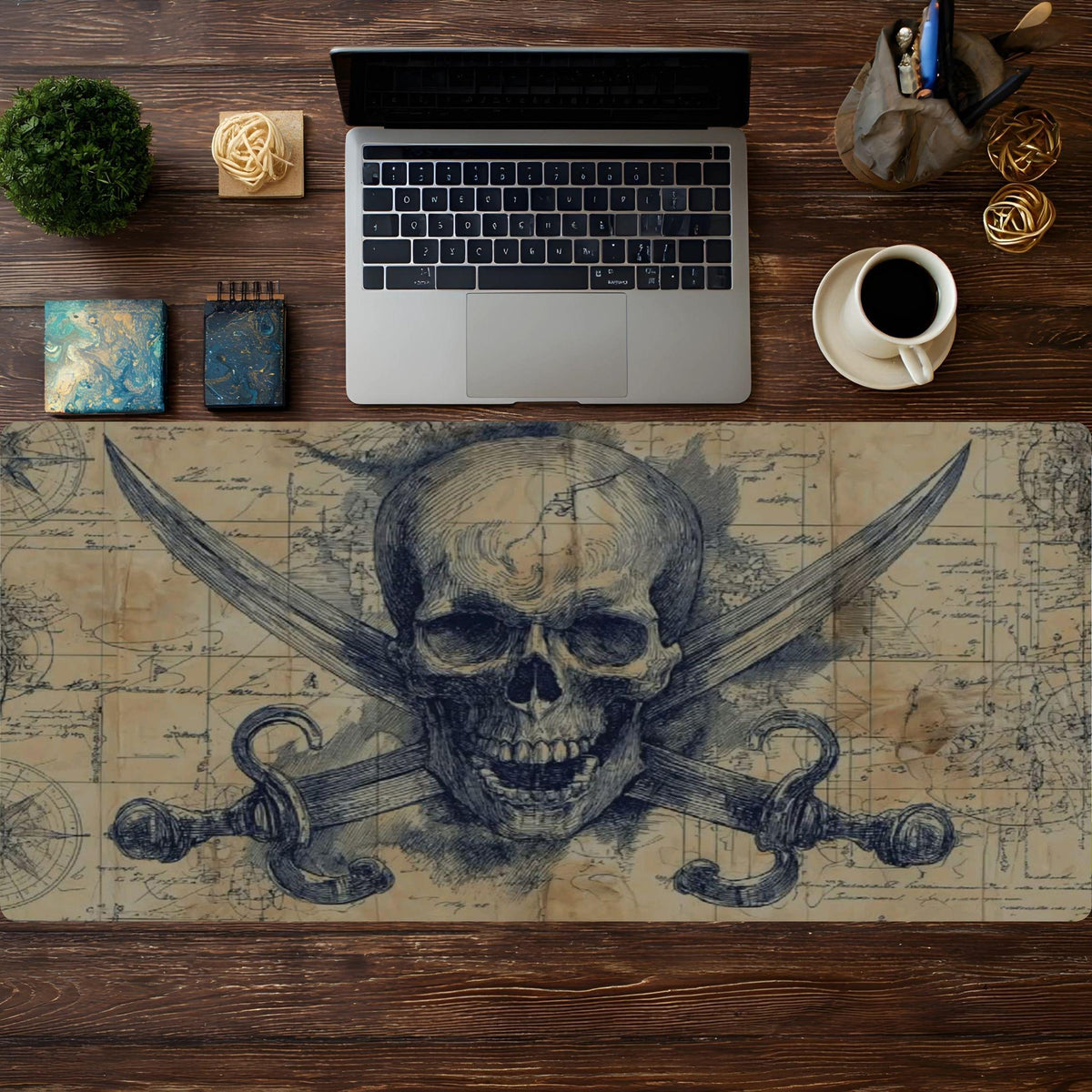 Pirates Map Desk Pad