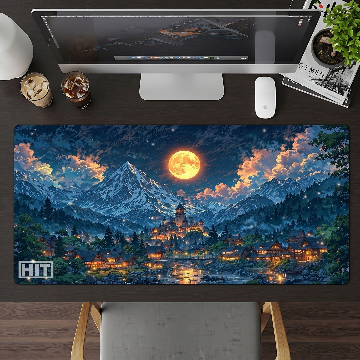 Anime Snow Mountains