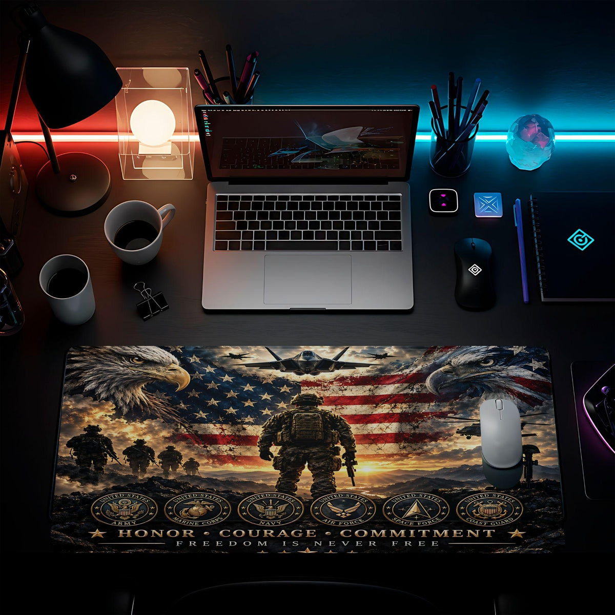 The Ultimate Military Desk Pad