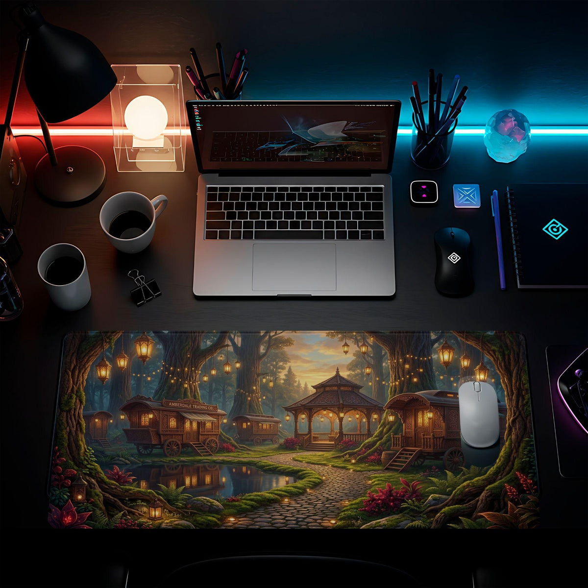 The Enchanted Forest Desk Pad