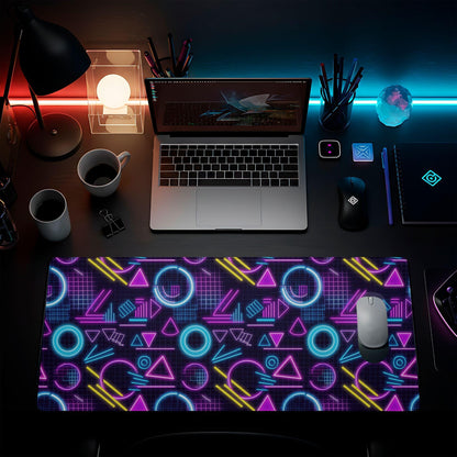 80's Grid Desk Pad