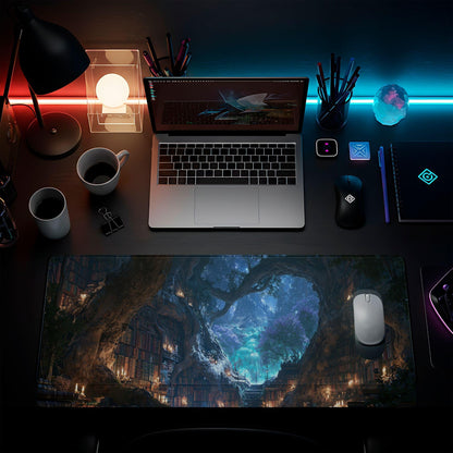 The Enchanted Bookcase Desk Pad