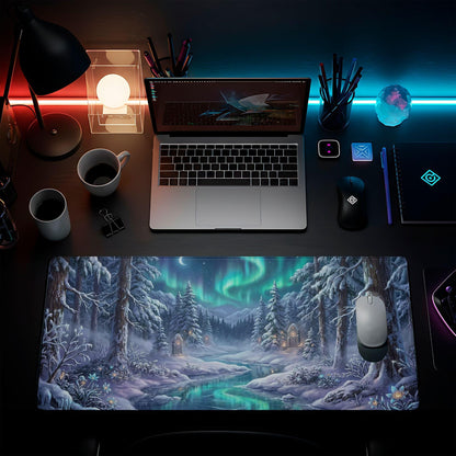 The Enchanted Winter Desk Pad