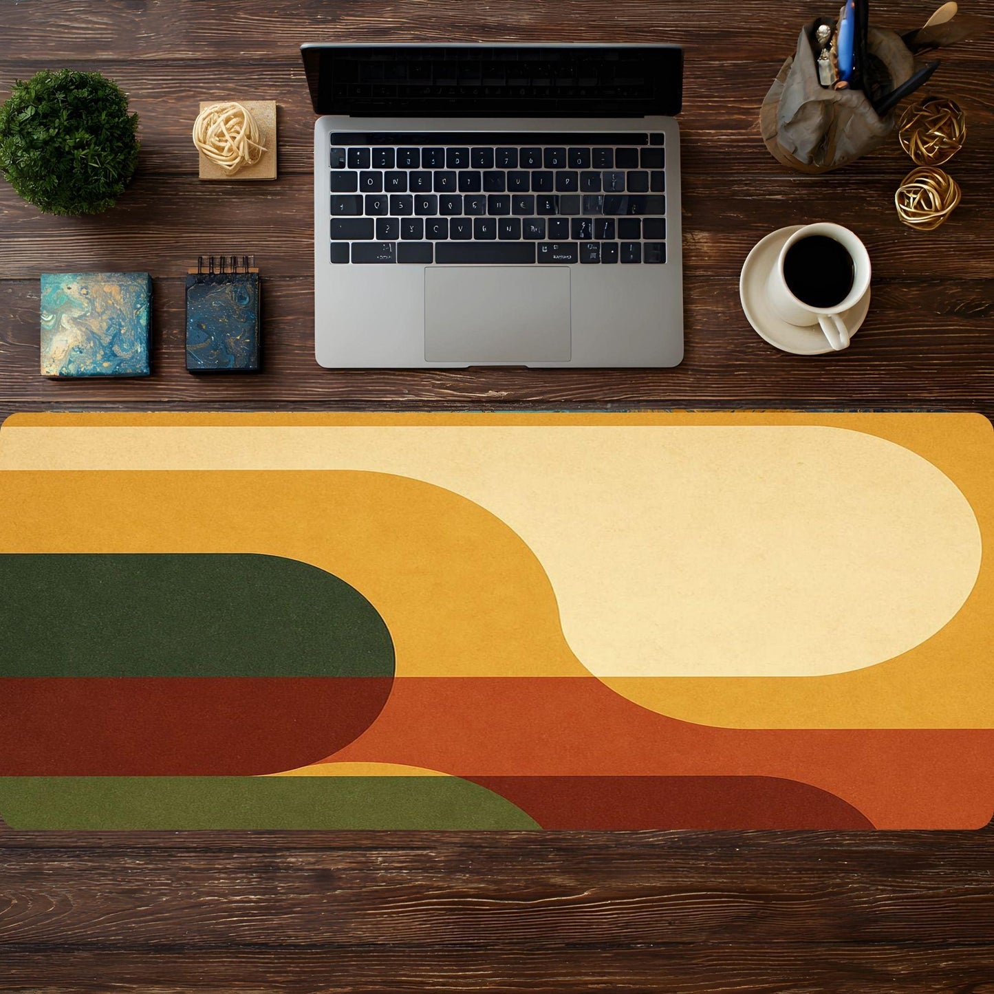 70's Design Desk Pad - HEYITSTRENDY