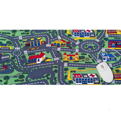 80's Nostalgia City Map Desk Pad - HEYITSTRENDY