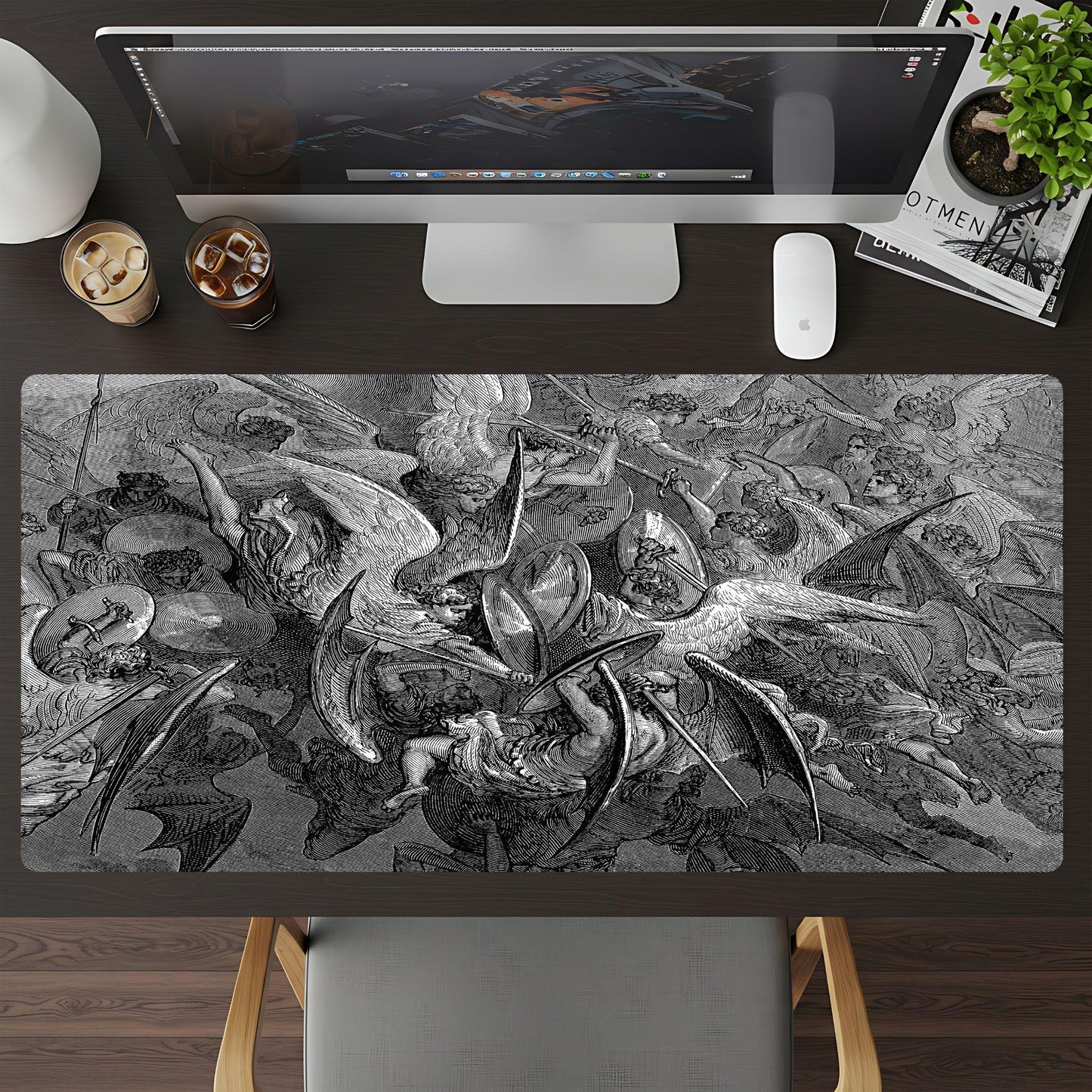 Battle of Angels by Gustave Dore - HEYITSTRENDY