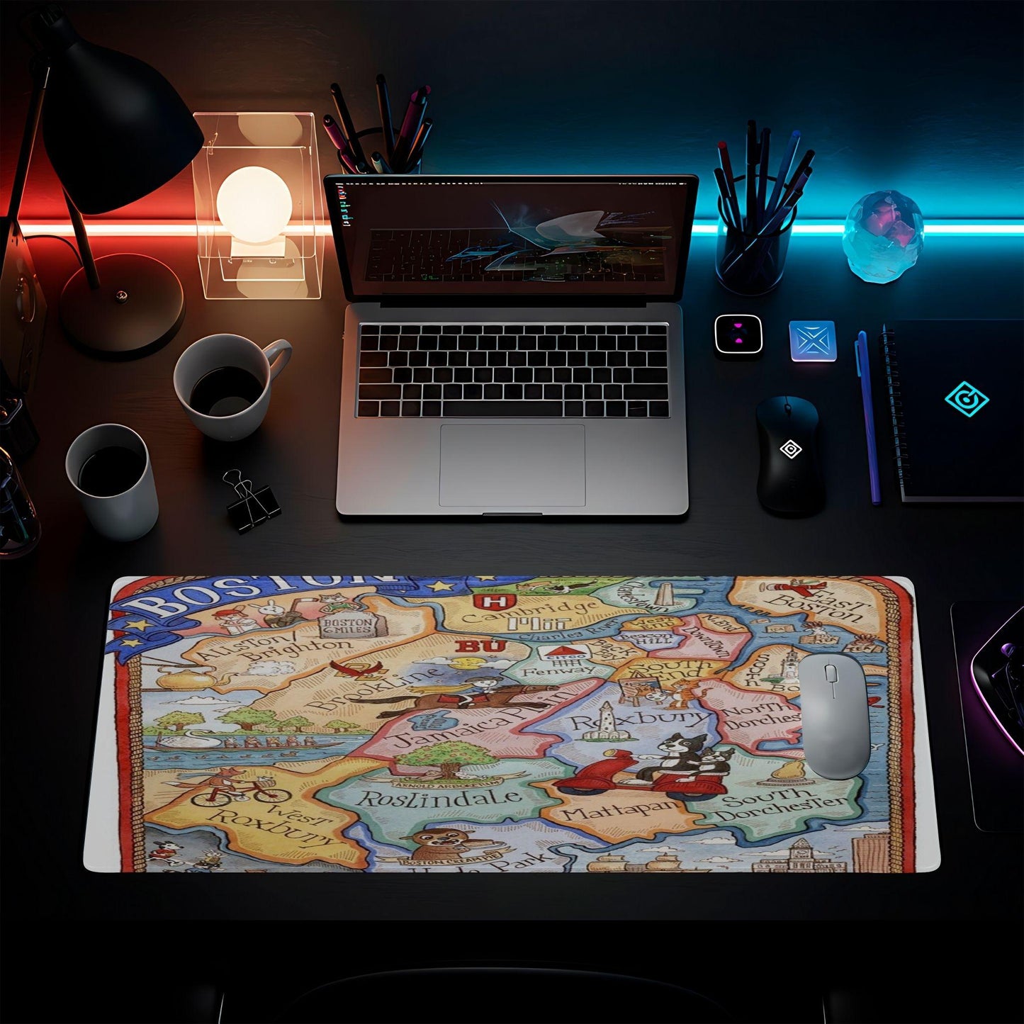 Boston Drawing Map - HEYITSTRENDY