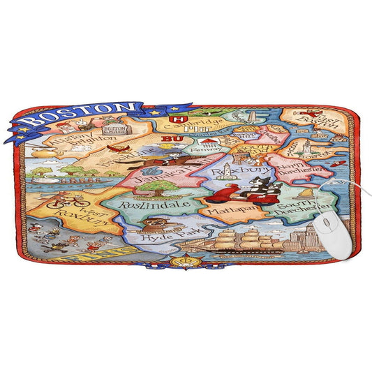 Boston Drawing Map - HEYITSTRENDY