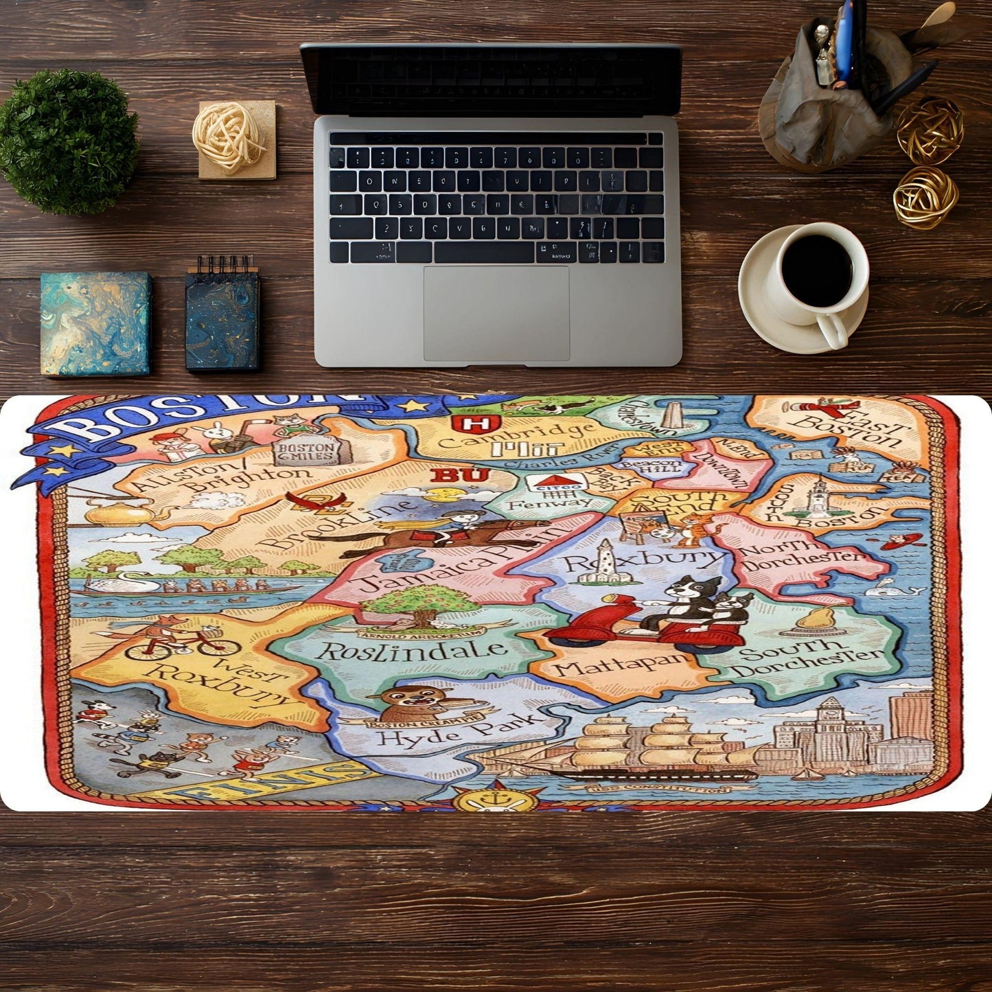 Boston Drawing Map - HEYITSTRENDY