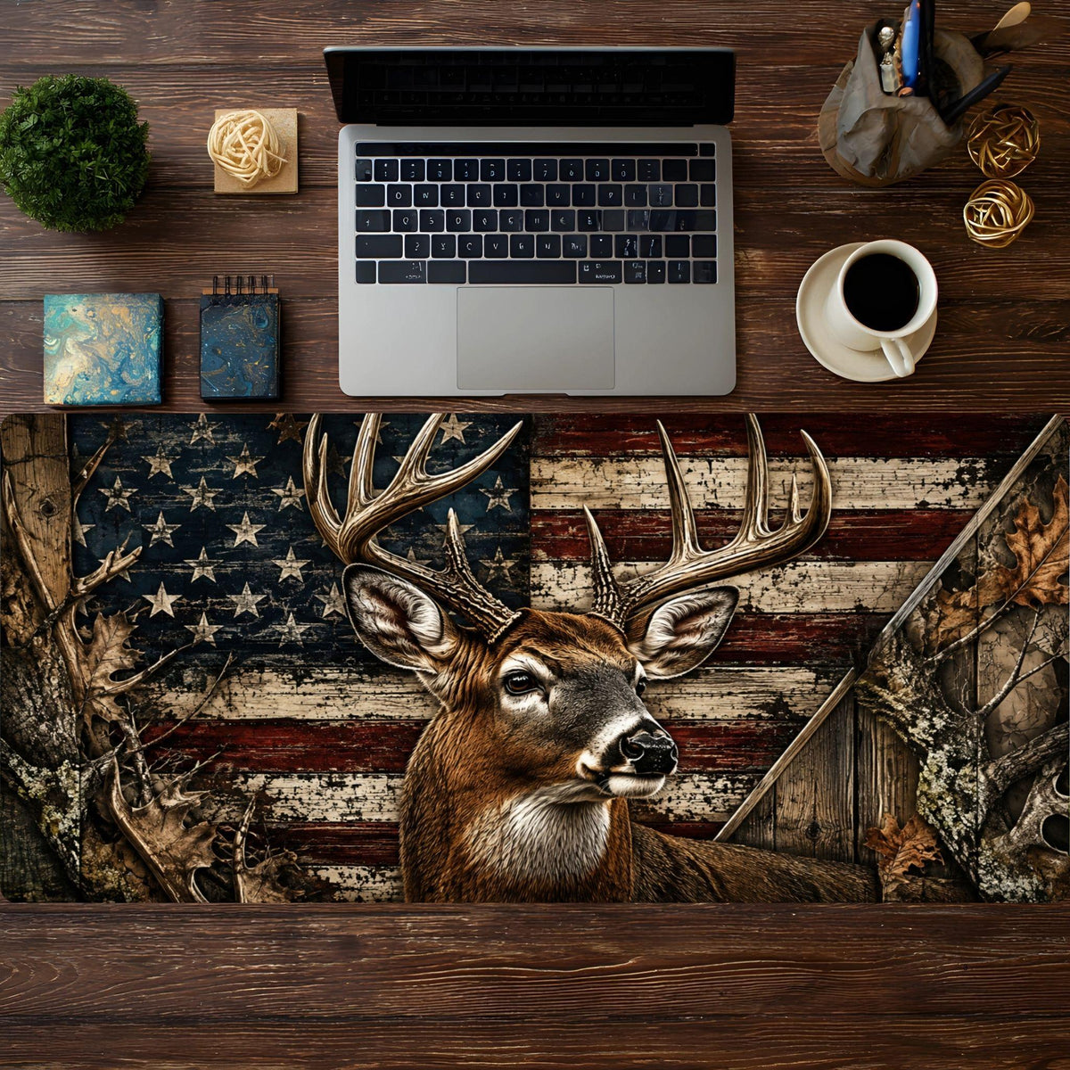 Buck in the USA Desk Pad - HEYITSTRENDY