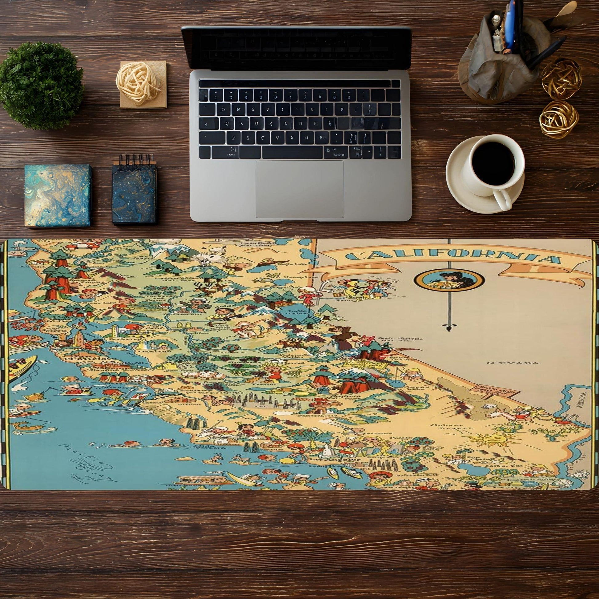 California Cartoon Drawing Map - HEYITSTRENDY