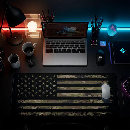 Camo USA Flag Desk Pad - HEYITSTRENDY