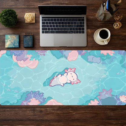 Cute Axolotl in the Pool - HEYITSTRENDY