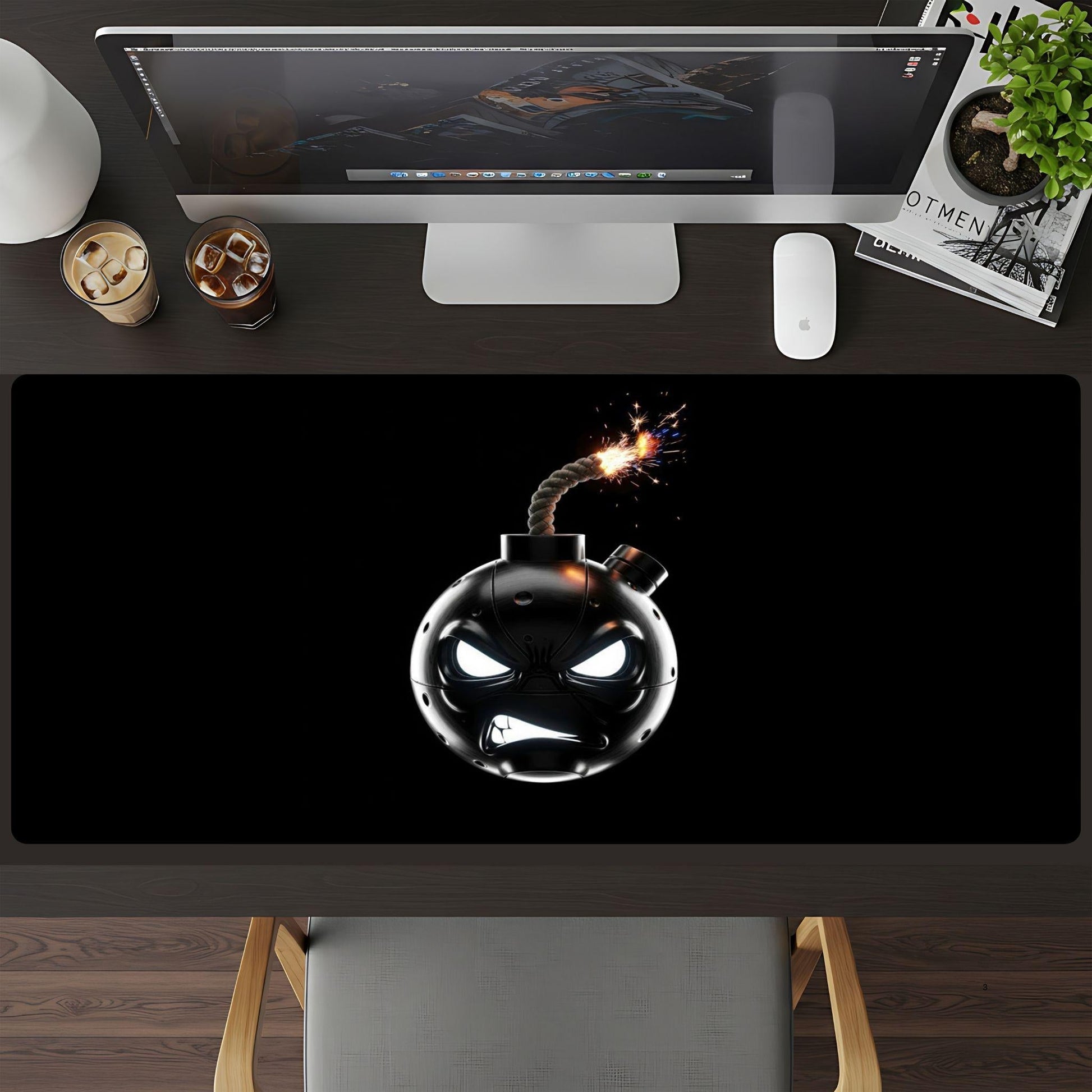 Da Bomb Desk Pad - HEYITSTRENDY