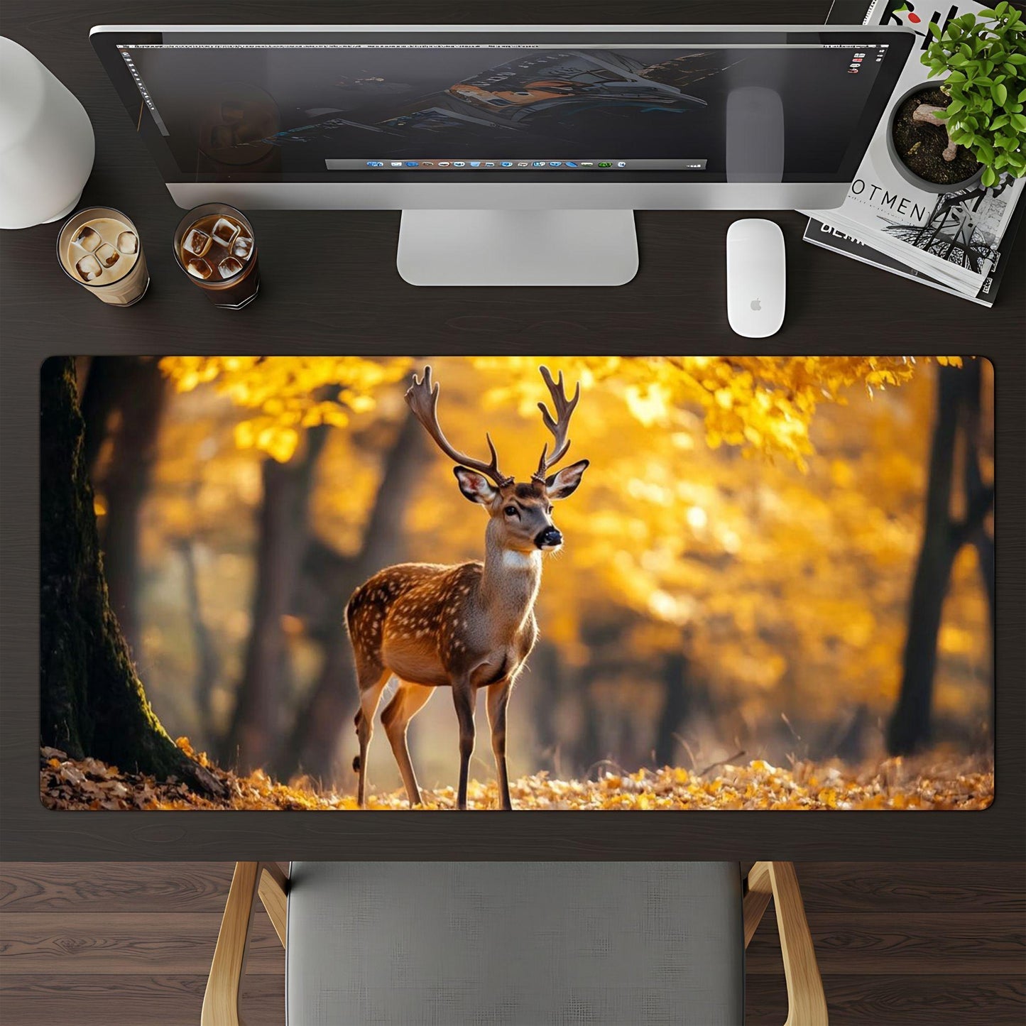 Deer in the Woods - HEYITSTRENDY