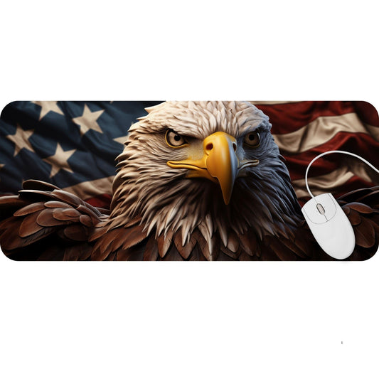 Eagle Flag Desk Pad - HEYITSTRENDY