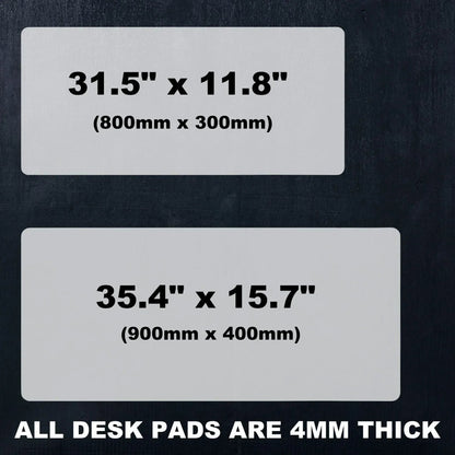 Desk Pad Sizes - HEYITSTRENDY