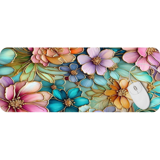 Floral Pastel Stained Glass - HEYITSTRENDY