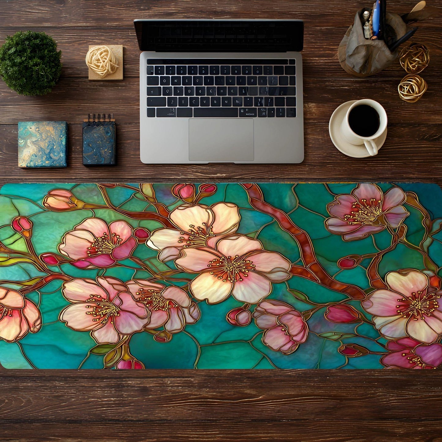 Floral Stained Glass Water Color Theme - HEYITSTRENDY