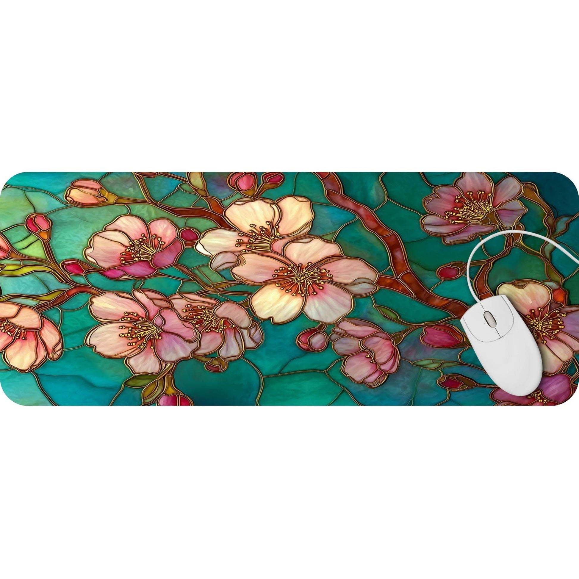 Floral Stained Glass Water Color Theme - HEYITSTRENDY