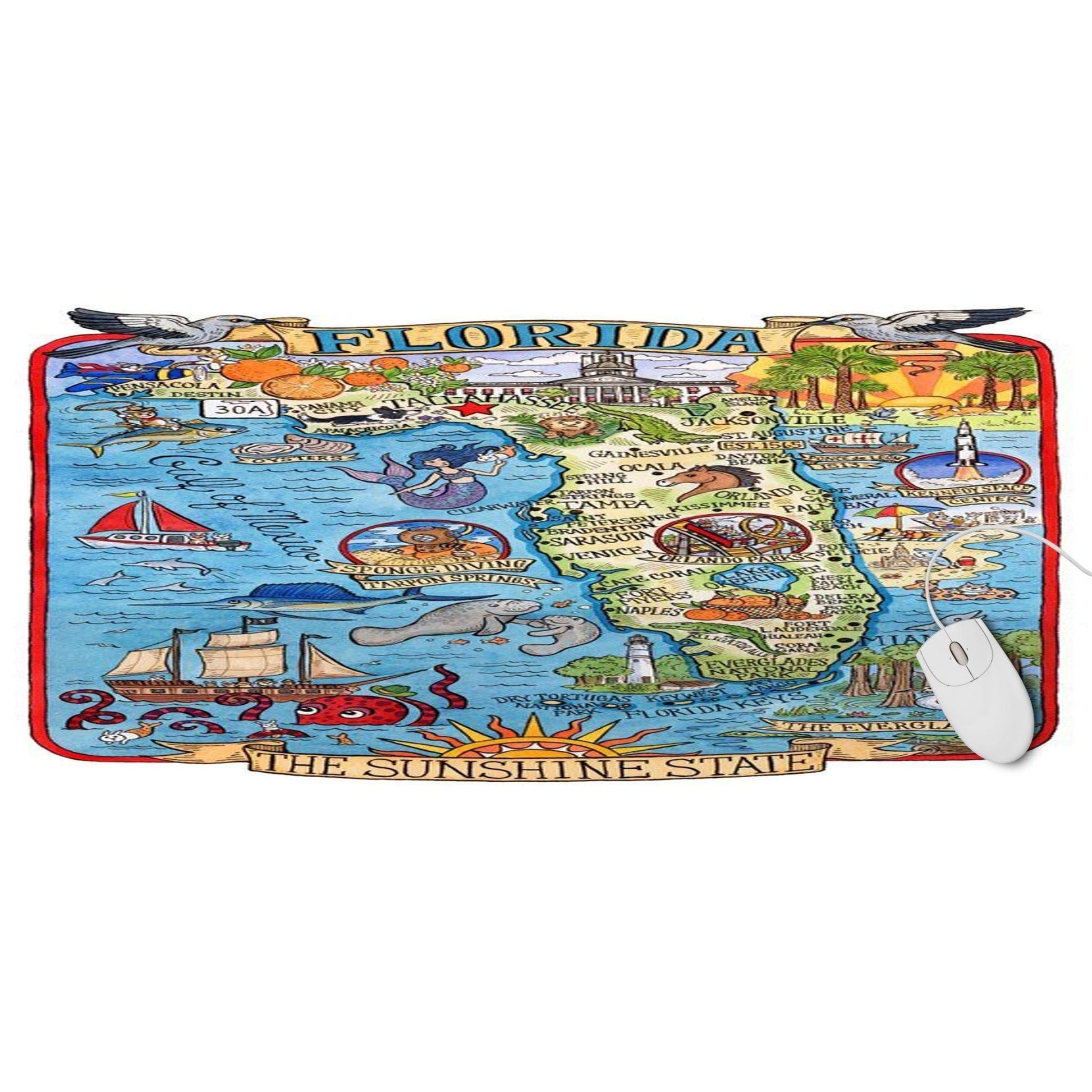 Florida Map Drawing - HEYITSTRENDY