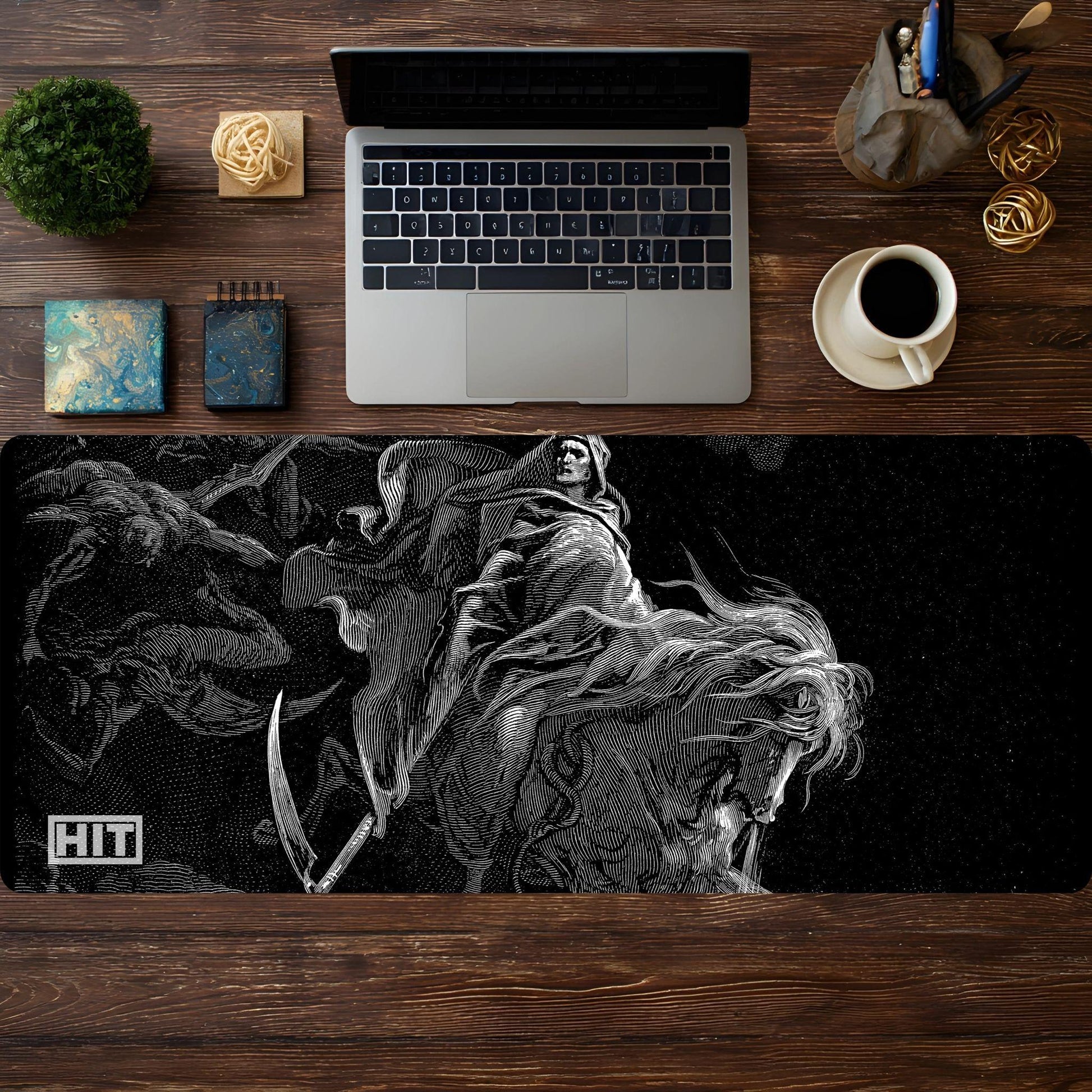 Gothic Grim Reaper Desk Pad - HEYITSTRENDY