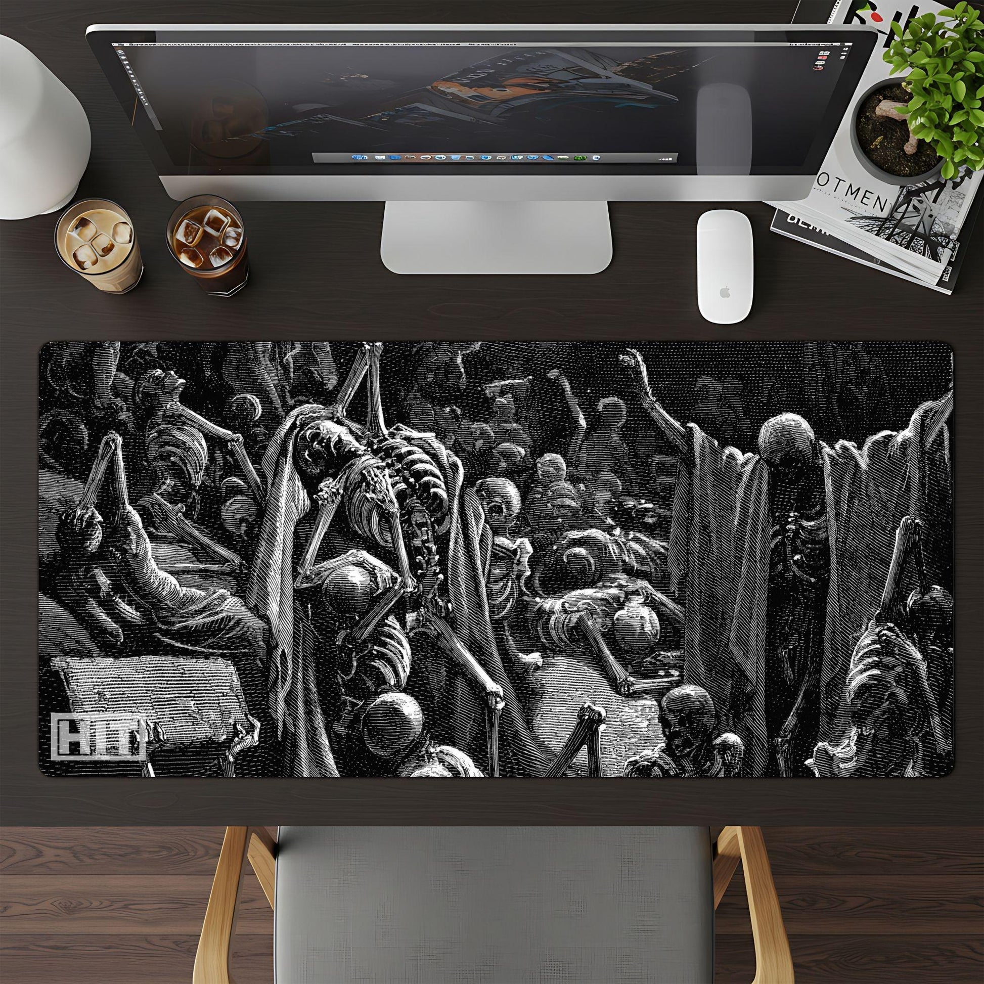 Gothic Hell Desk Pad - HEYITSTRENDY