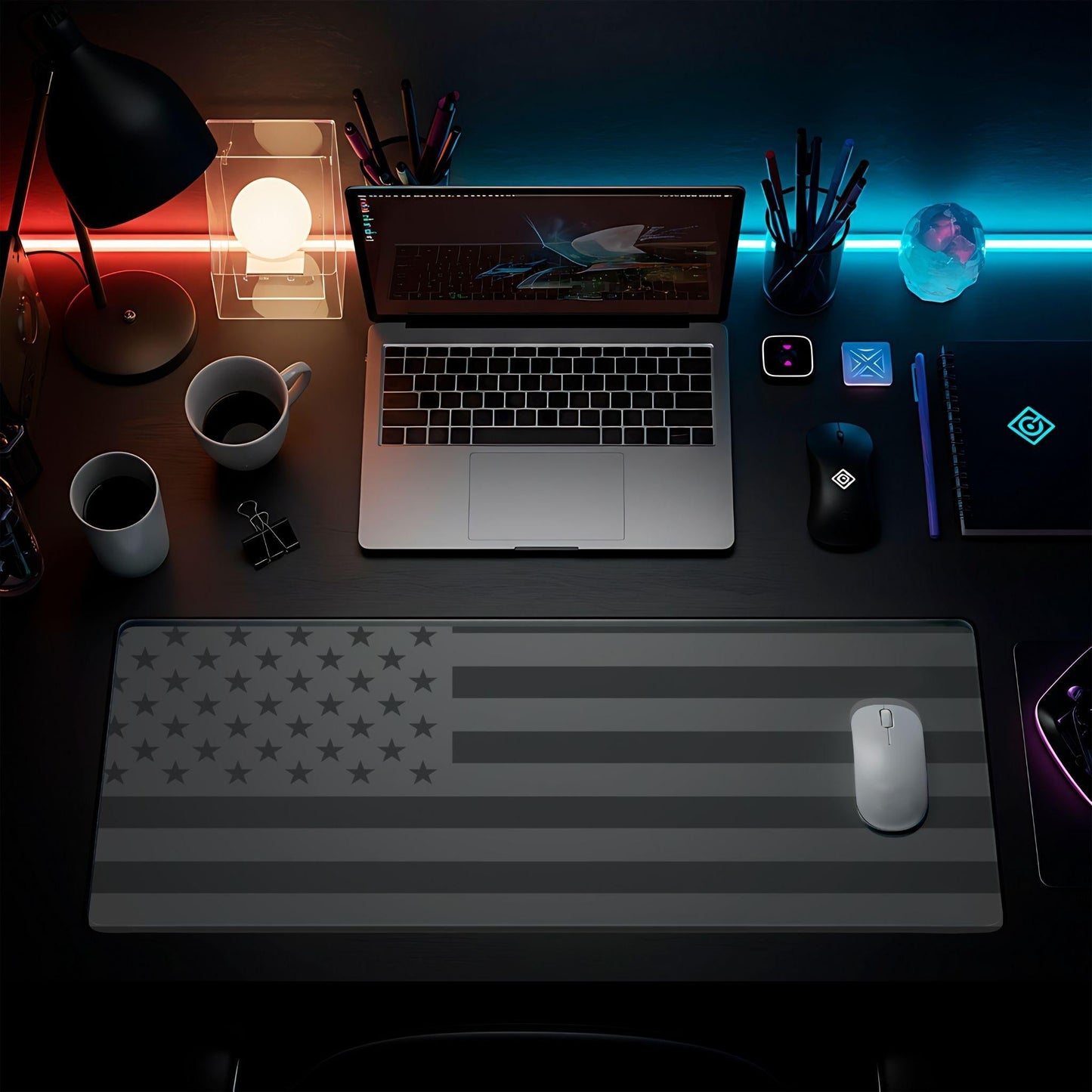 Grey American Flag - HEYITSTRENDY