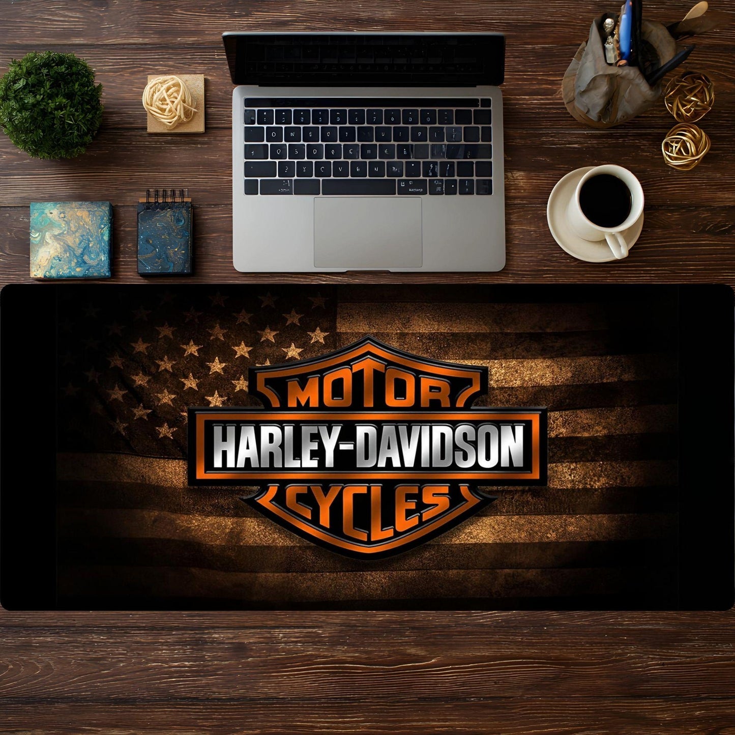 Harley Flag Desk Pad - HEYITSTRENDY