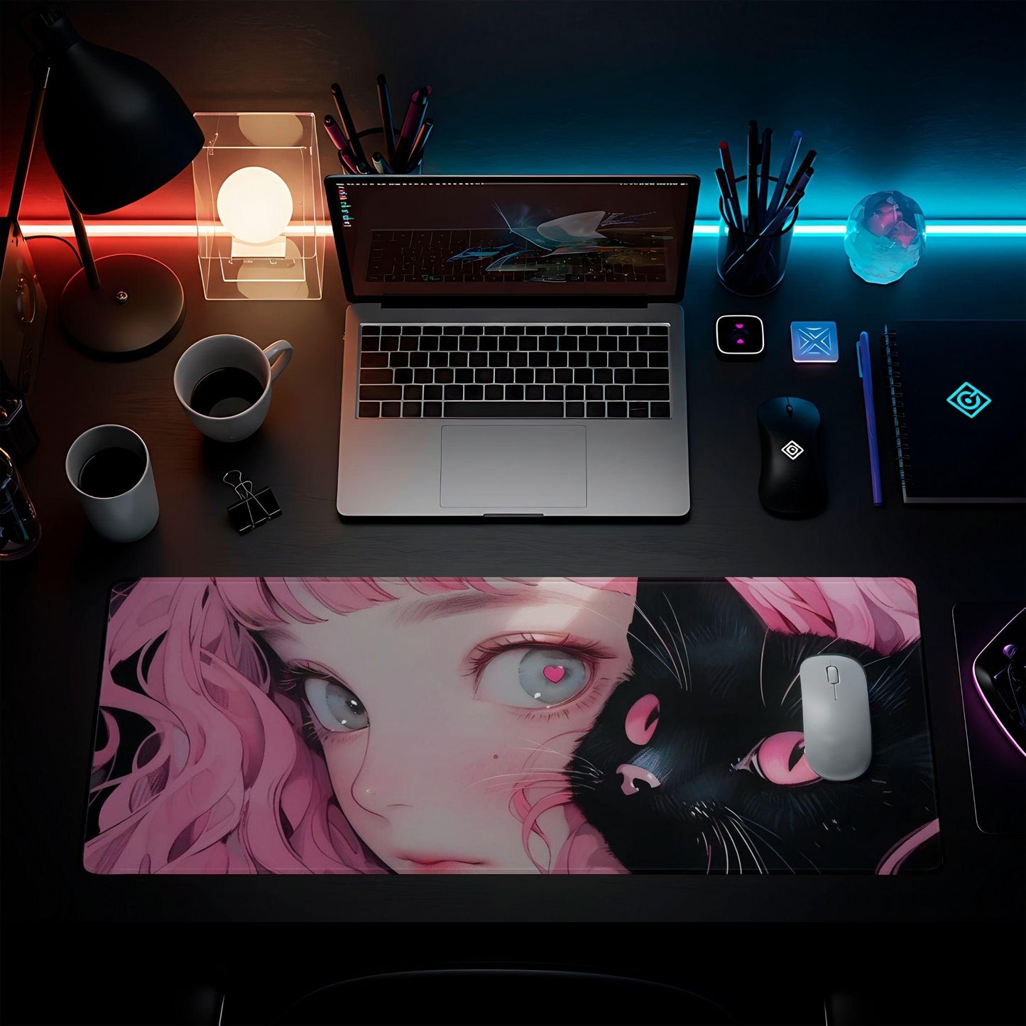 Kawaii girl and her cat - HEYITSTRENDY