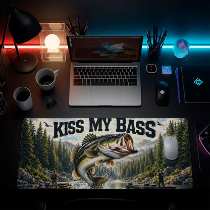 Kiss My Bass Desk Pad - HEYITSTRENDY