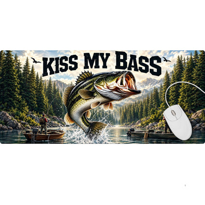 Kiss My Bass Desk Pad - HEYITSTRENDY
