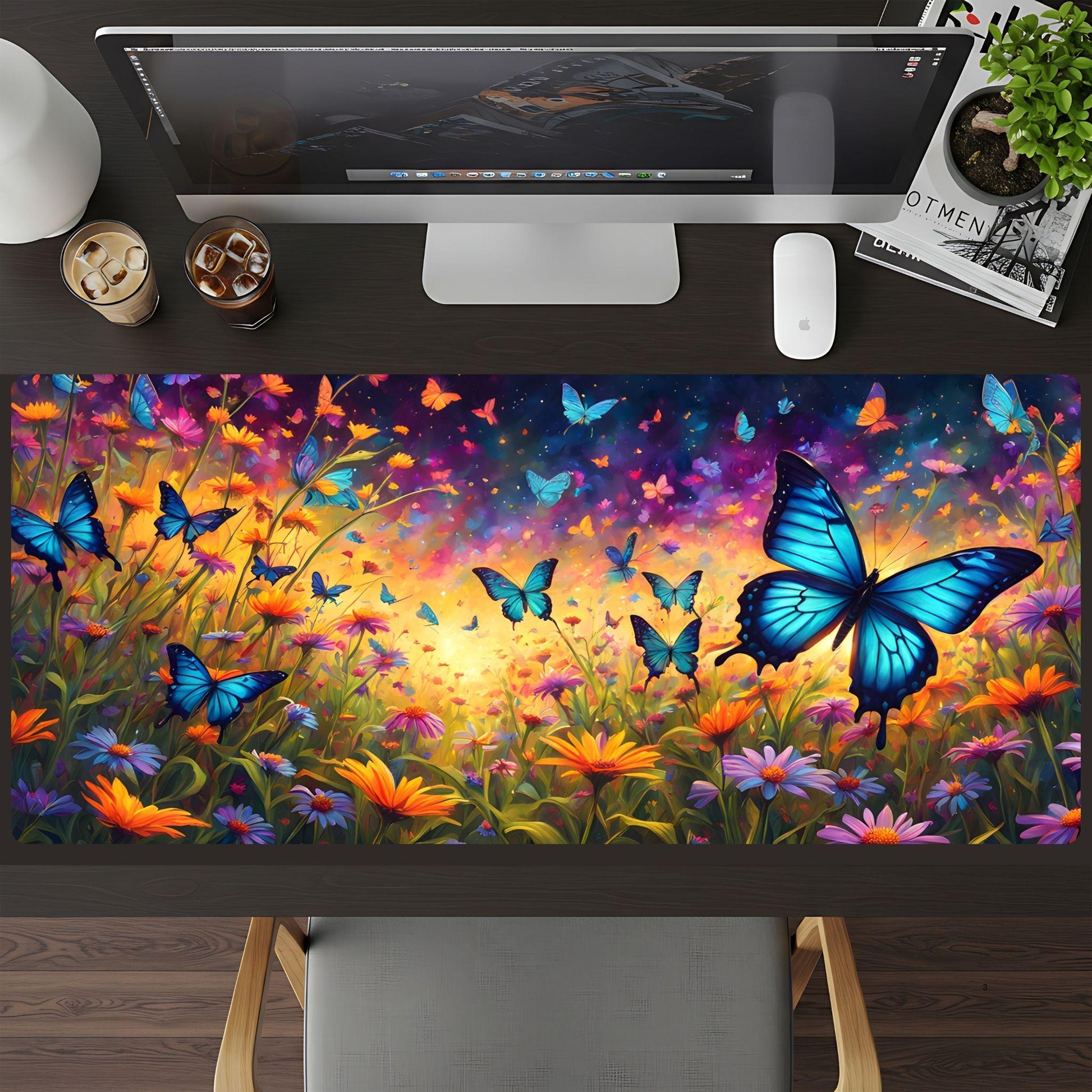 Magical Butterflies Desk Pad - HEYITSTRENDY