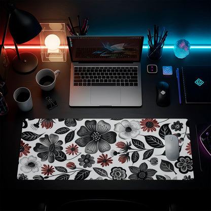 Mono Red Floral - HEYITSTRENDY
