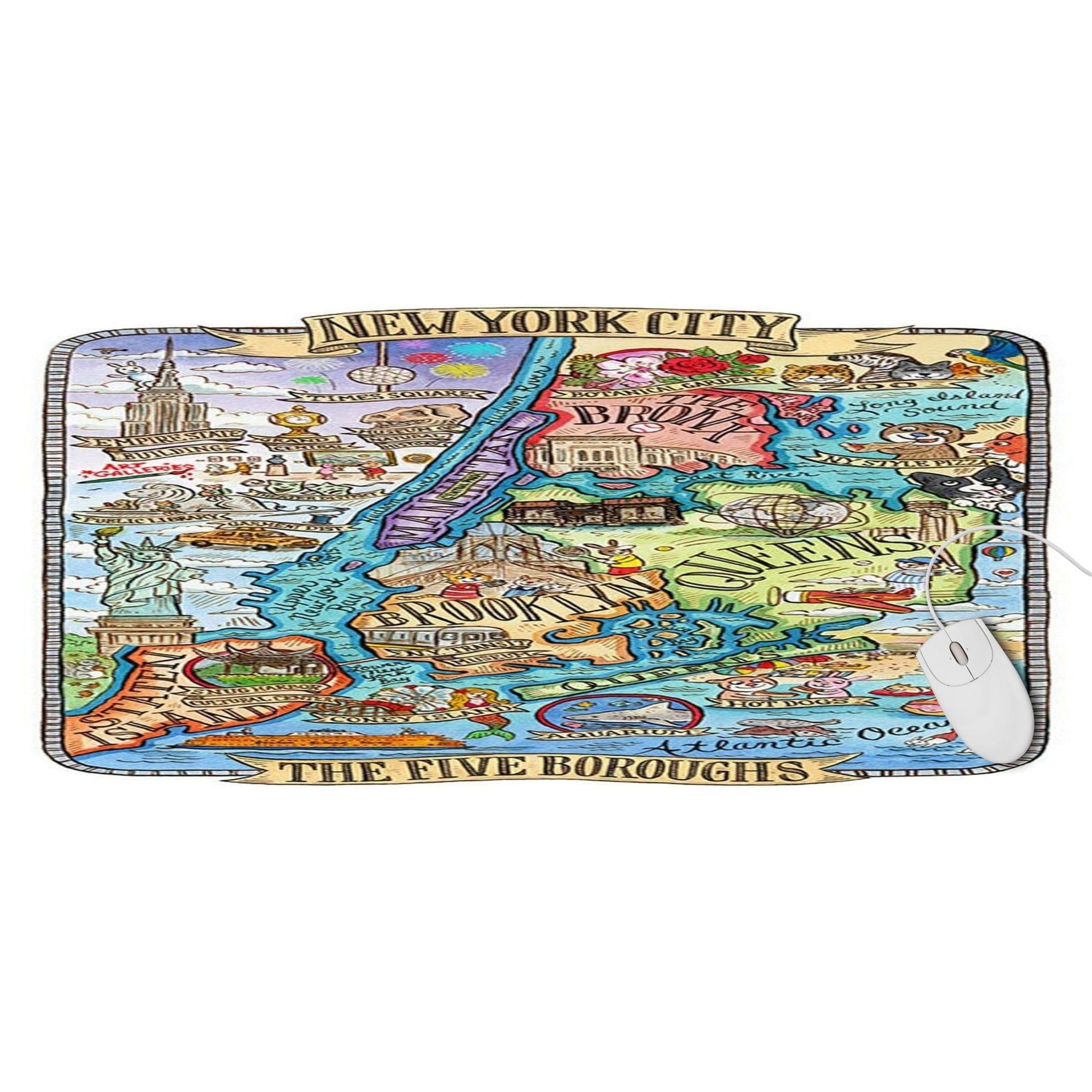 New York City Map Drawing - HEYITSTRENDY