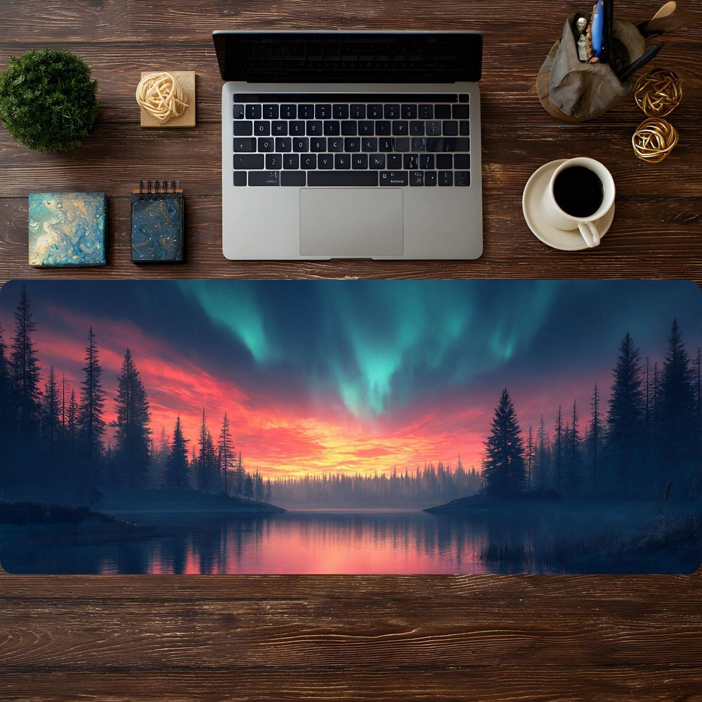 Northern Lights at the Lake - HEYITSTRENDY