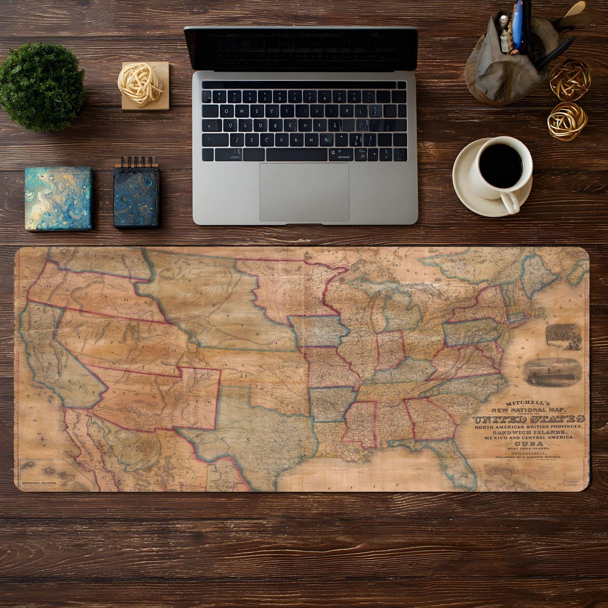 Old Map of the USA - HEYITSTRENDY