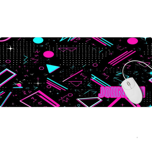 Personalized 80's Desk Pad - HEYITSTRENDY