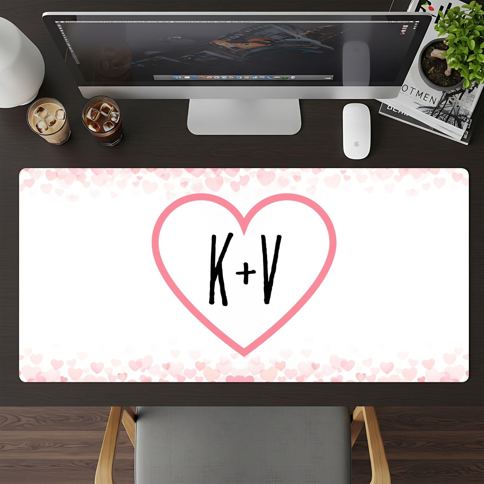 Personalized Hearts of Love - HEYITSTRENDY